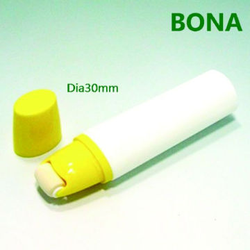 Tubes cosmétiques Dia30mm avec applicateur à rouleaux